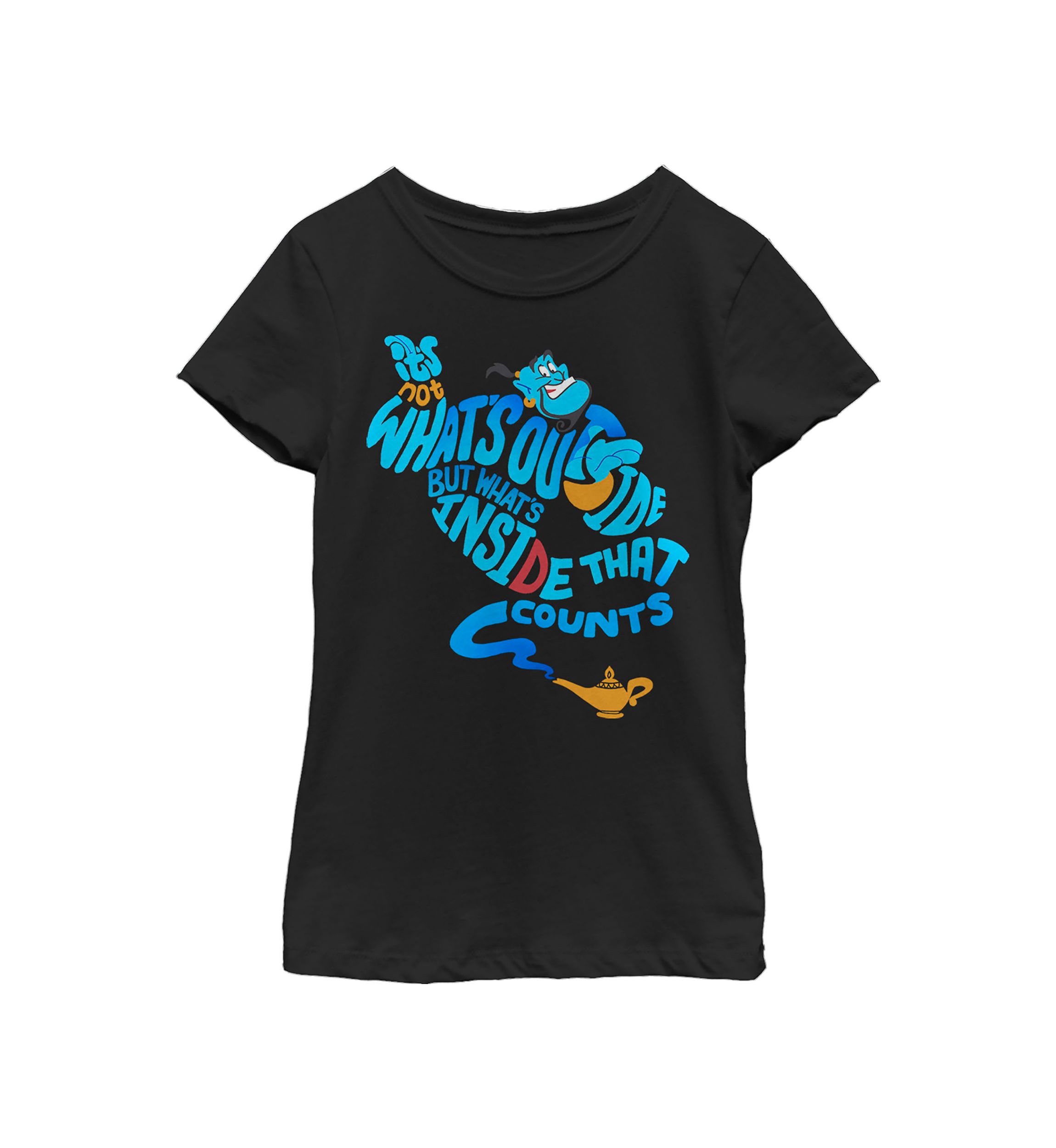 Girls 4-6x QUOTE GENIE BOTTLE Top
