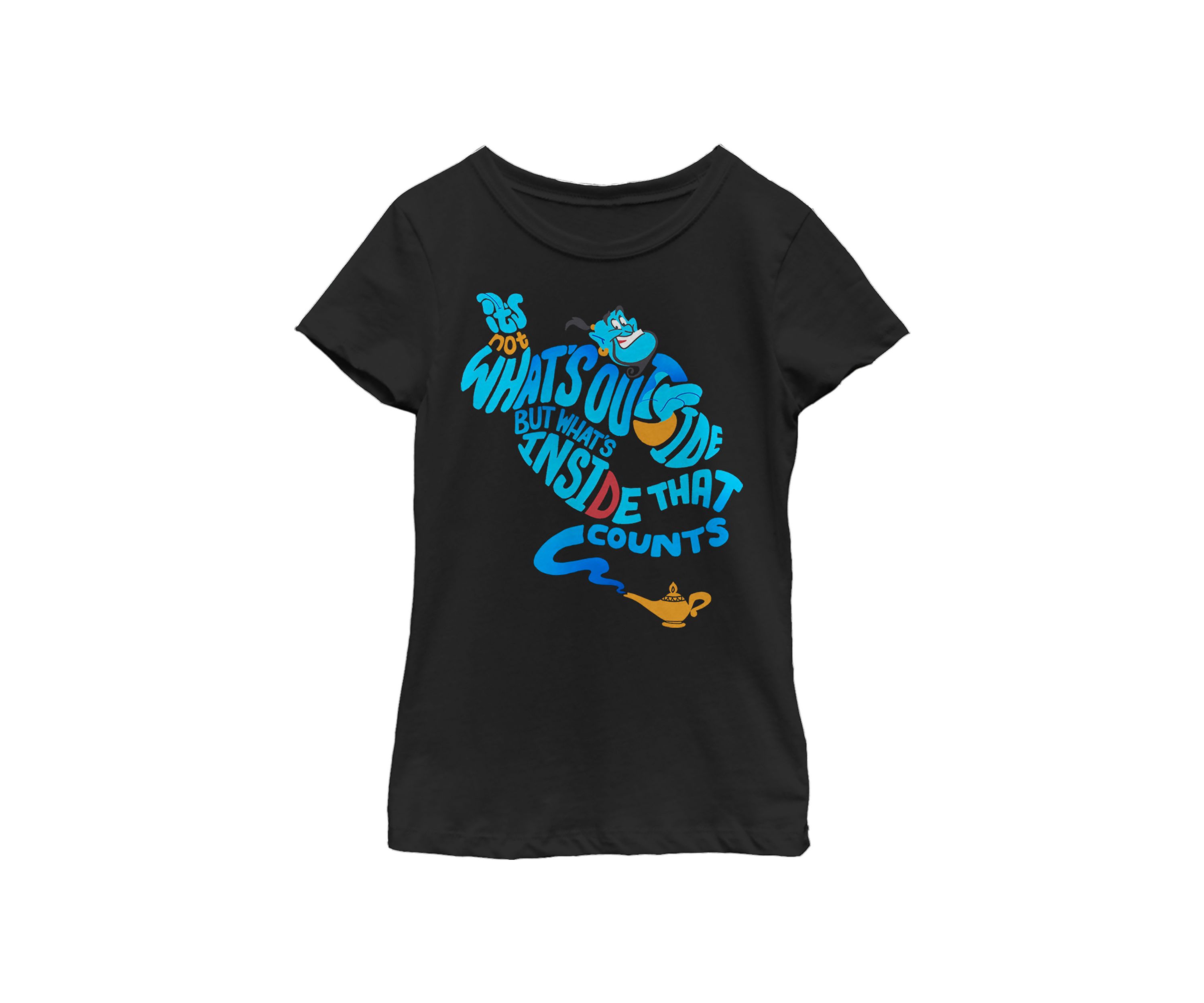 Girls 4-6x QUOTE GENIE BOTTLE Top