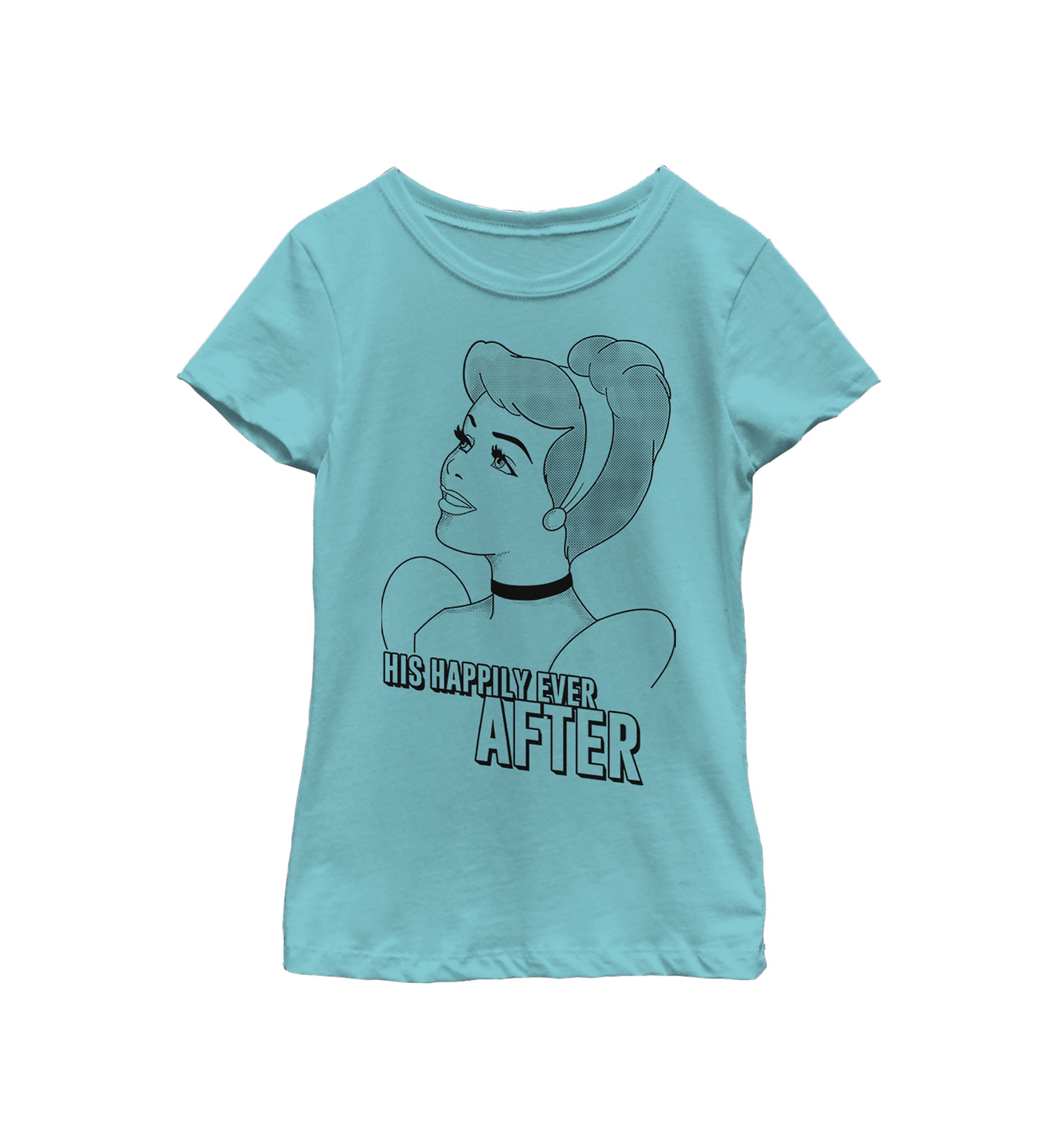 Girls 46x Disney Princess Romantic Cindy Graphic Top