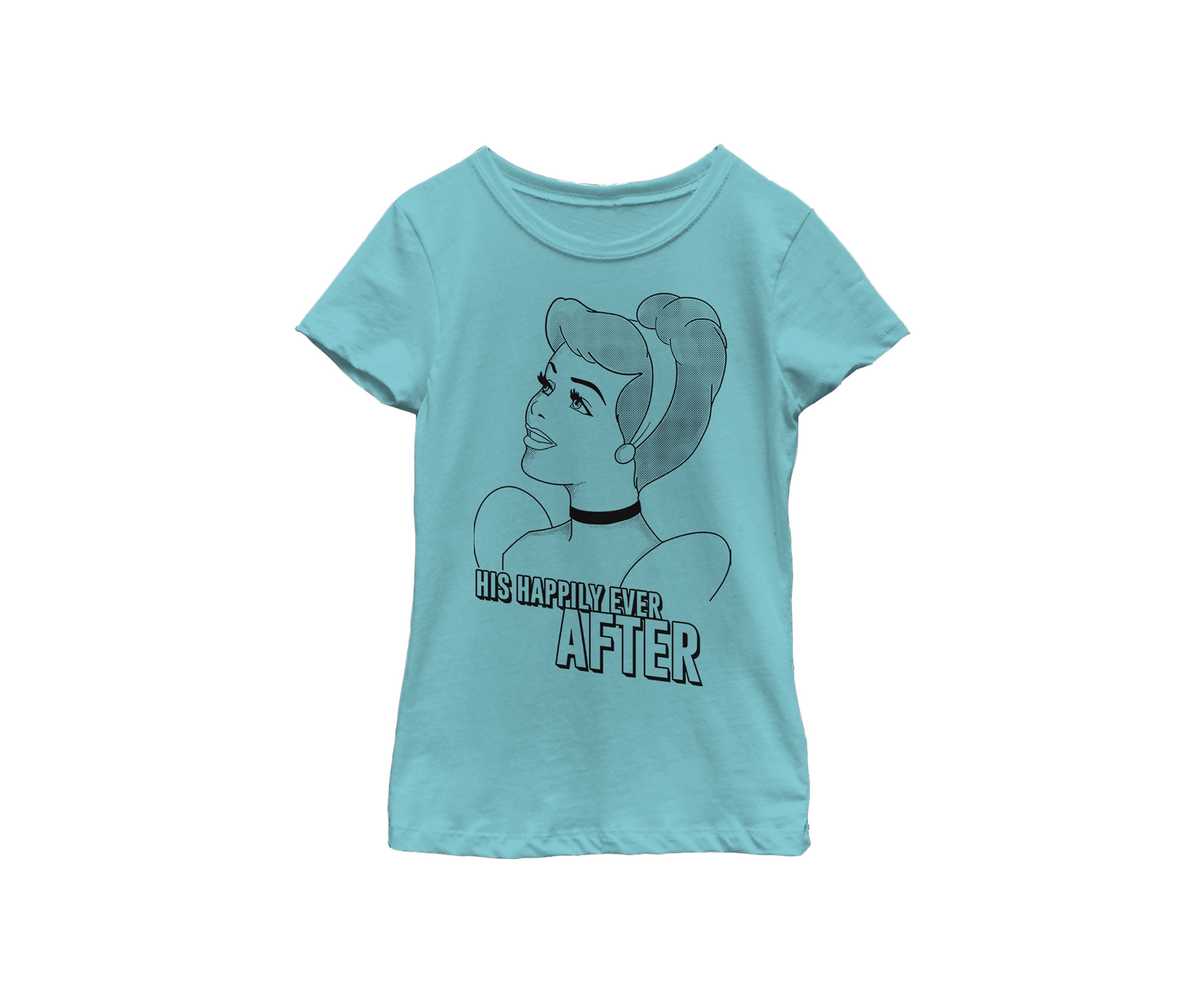 Girls 46x Disney Princess Romantic Cindy Graphic Top