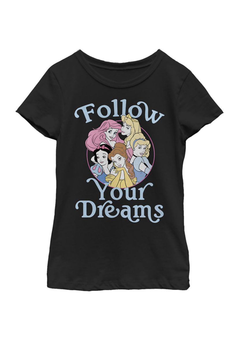 Girls 4-6x Follow Your Dreams Graphic T-Shirt