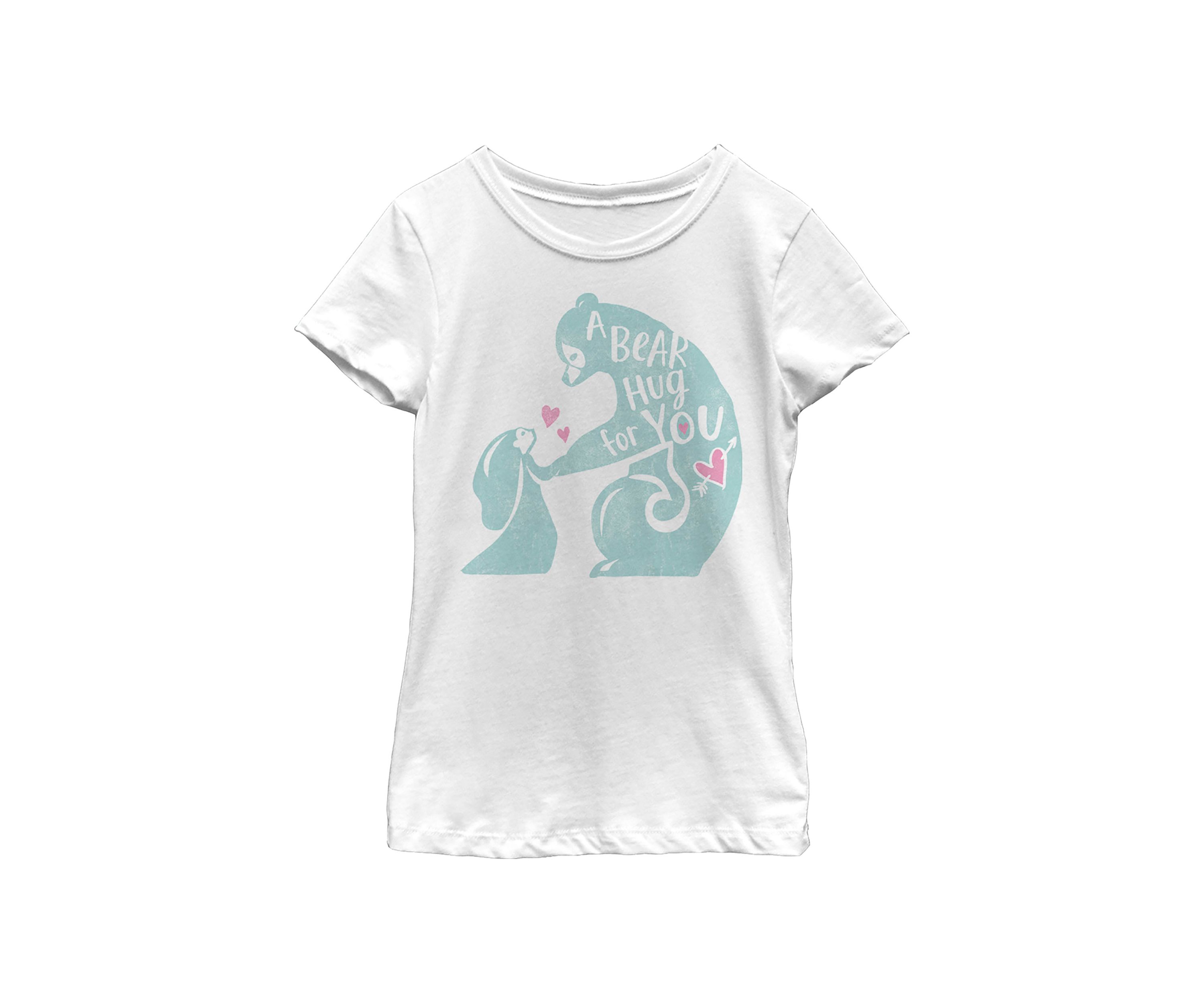 Girls 4-6x Wee Bear Hug Top