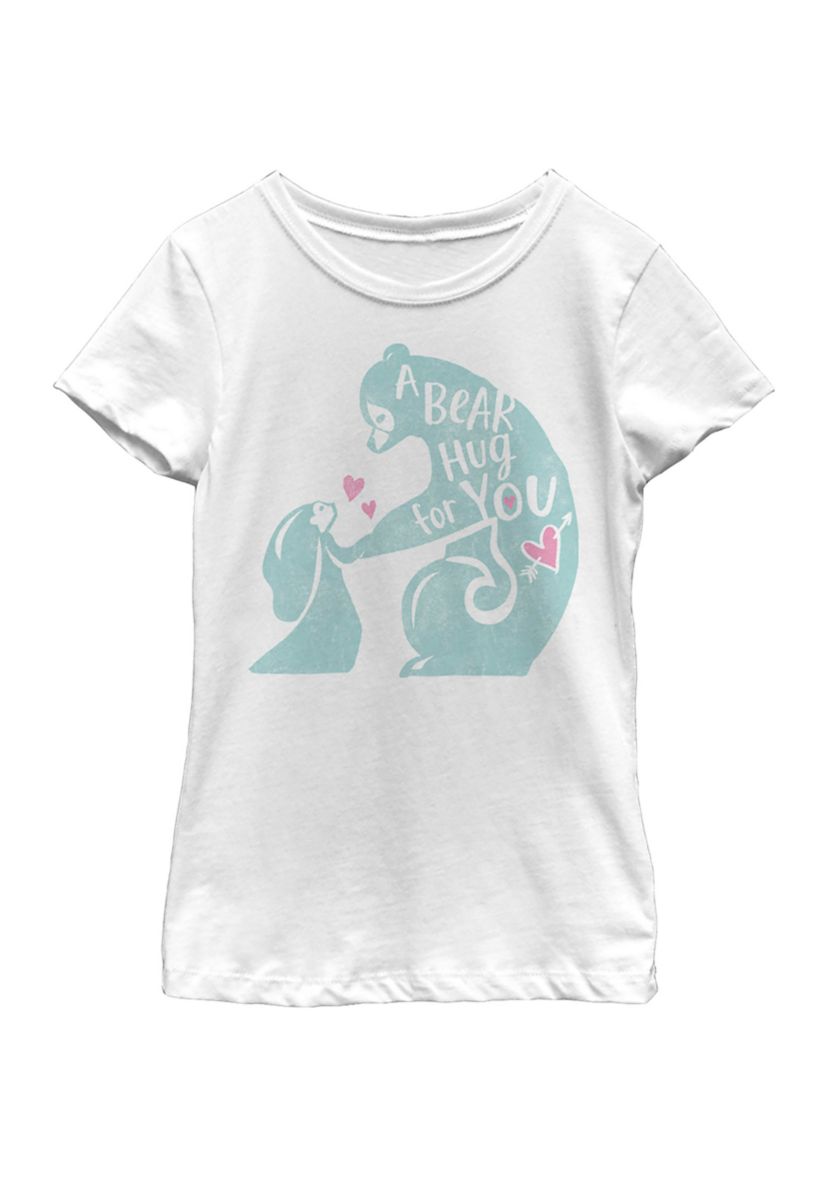 Girls 4-6x Wee Bear Hug Top