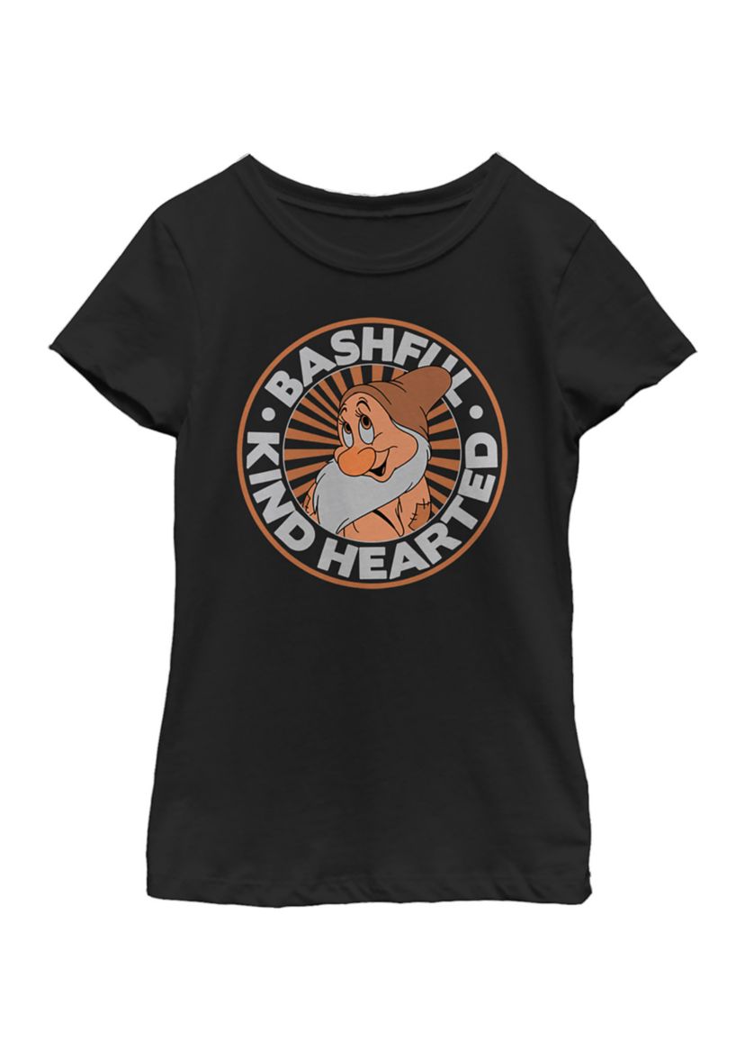 Girls 46x Disney Princess About Bashful Round Graphic Top