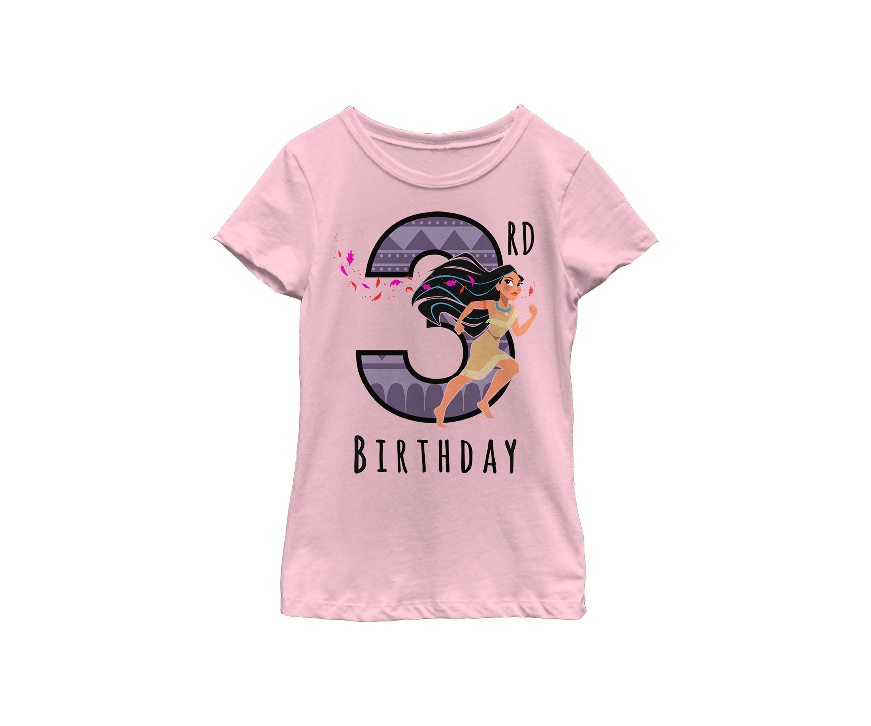 Girls 4-6x  Poca Birthday 3 Graphic T-Shirt