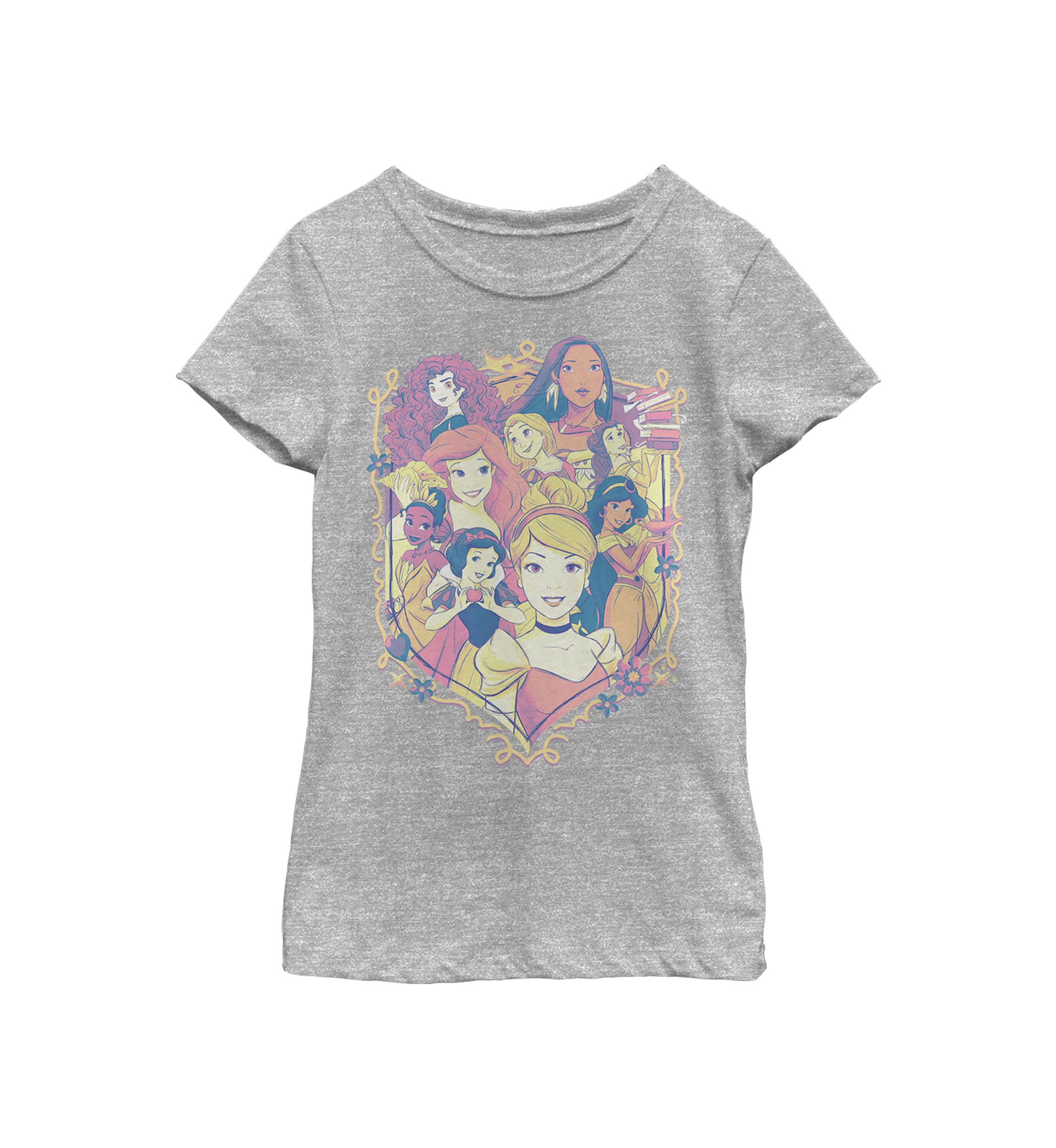 Girls 4-6x  Princess Shield Graphic T-Shirt