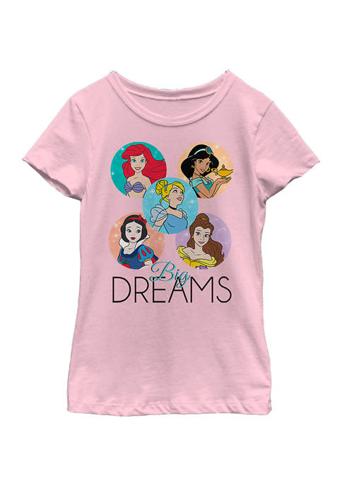 Disney® Princess Girls 4-6x Dream Circles Graphic T-Shirt