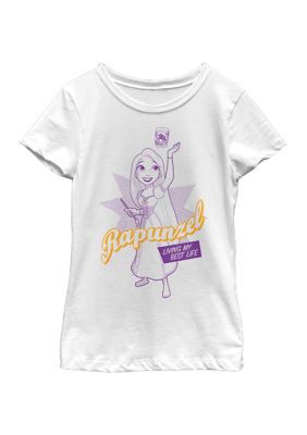 Disney Princess Girls 4-6x Rapunzel Pop Graphic T-Shirt