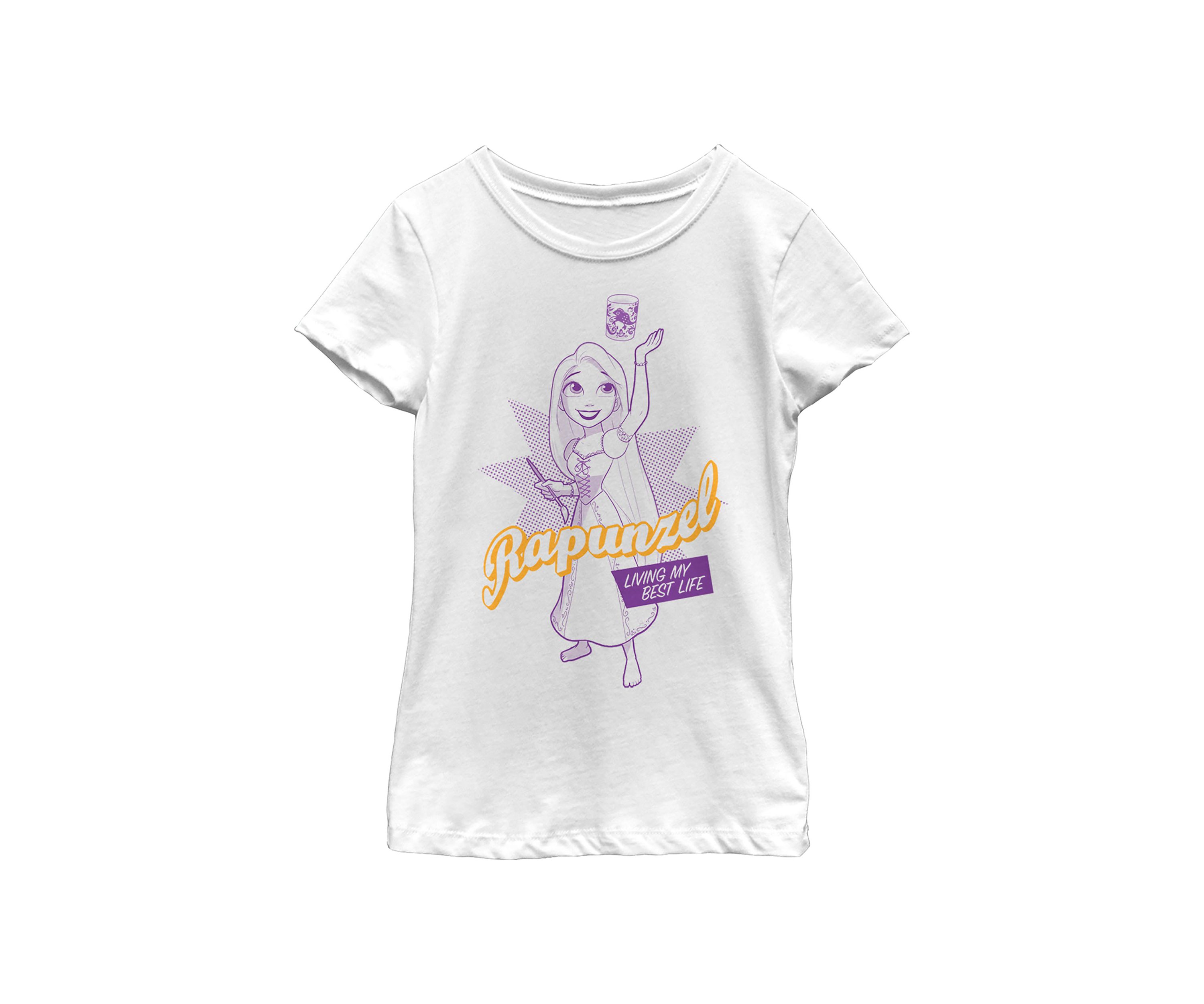 Girls 4-6x  Rapunzel Pop Graphic T-Shirt