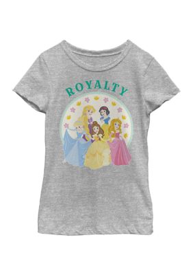 Disney Princess Girls 4-6x Chibi Princess Royalty Graphic T-Shirt