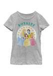 Girls 4-6x Chibi Princess Royalty Graphic T-Shirt