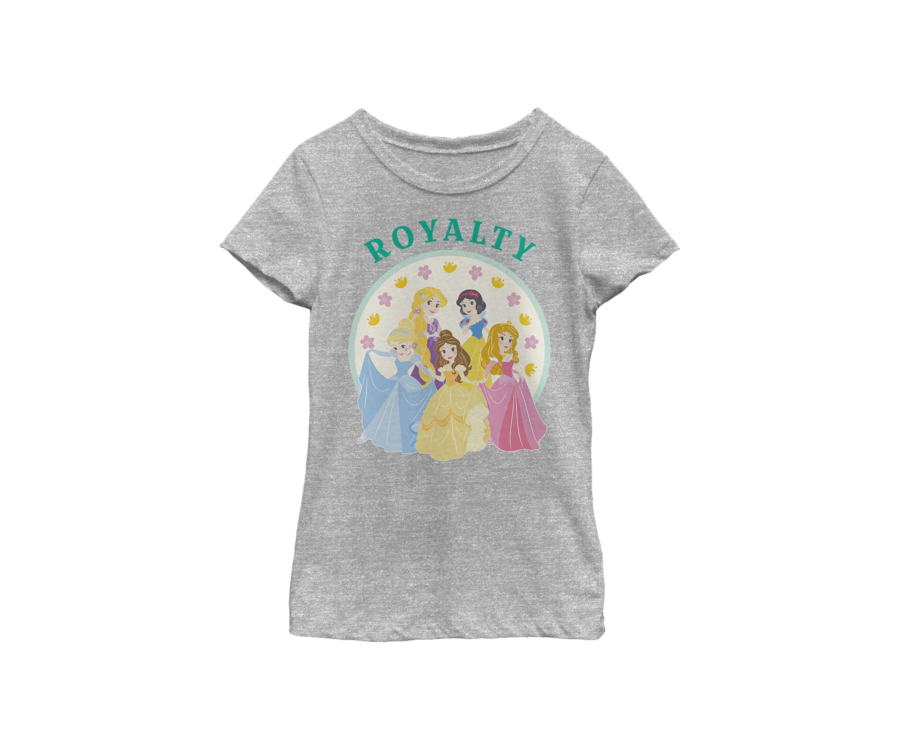 Girls 4-6x Chibi Princess Royalty Graphic T-Shirt