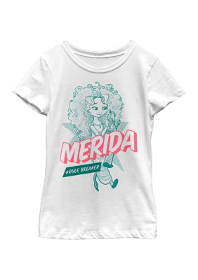 Disney Princess Girls 4-6x Merida Pop Graphic T-Shirt