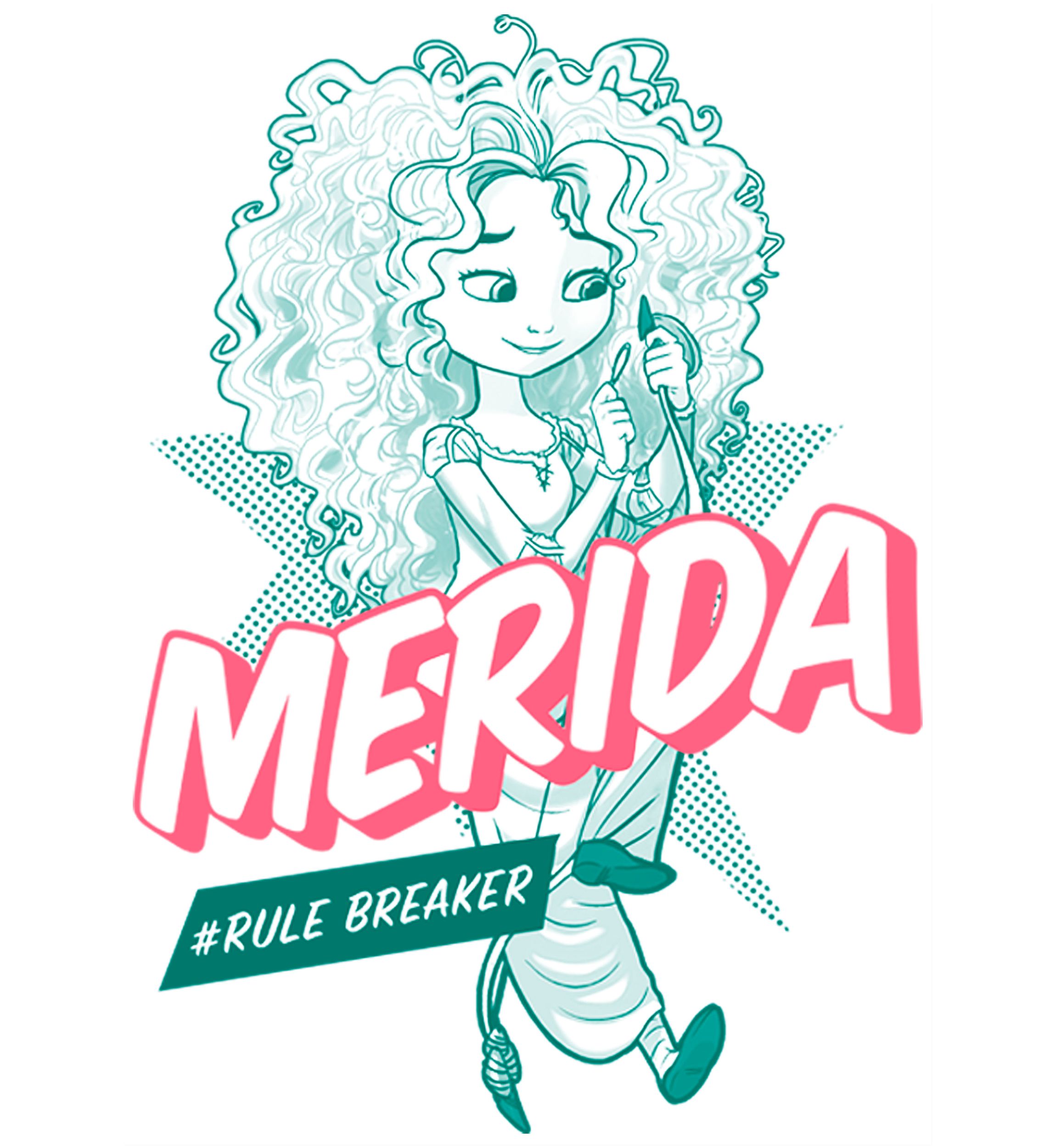 Girls 4-6x  Merida Pop Graphic T-Shirt