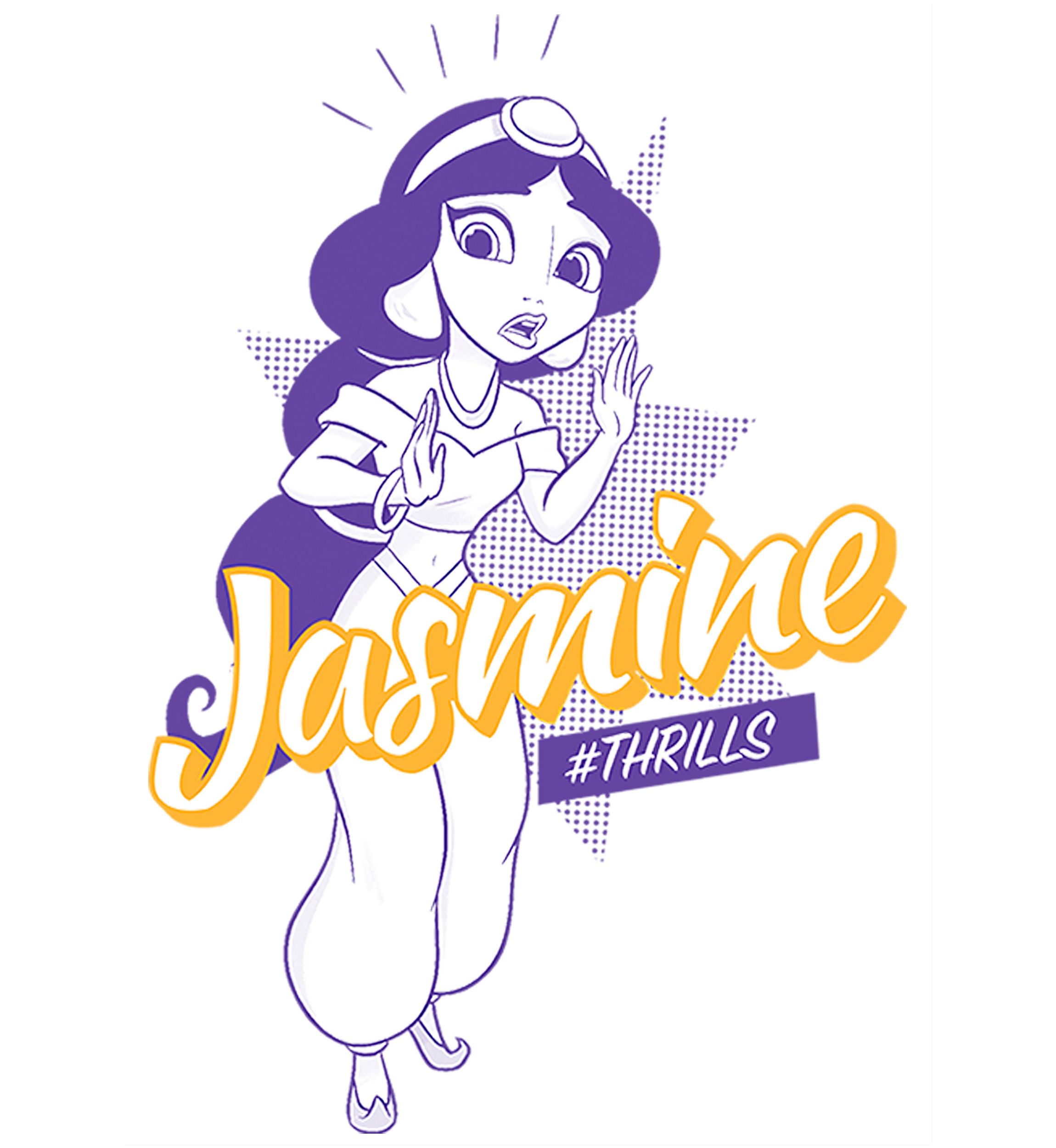Girls 4-6x Jasmine Pop Graphic T-Shirt
