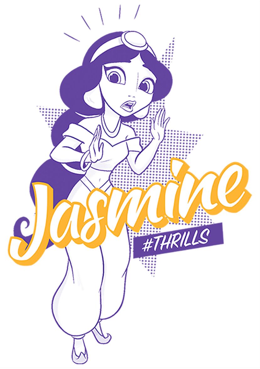 Girls 4-6x Jasmine Pop Graphic T-Shirt
