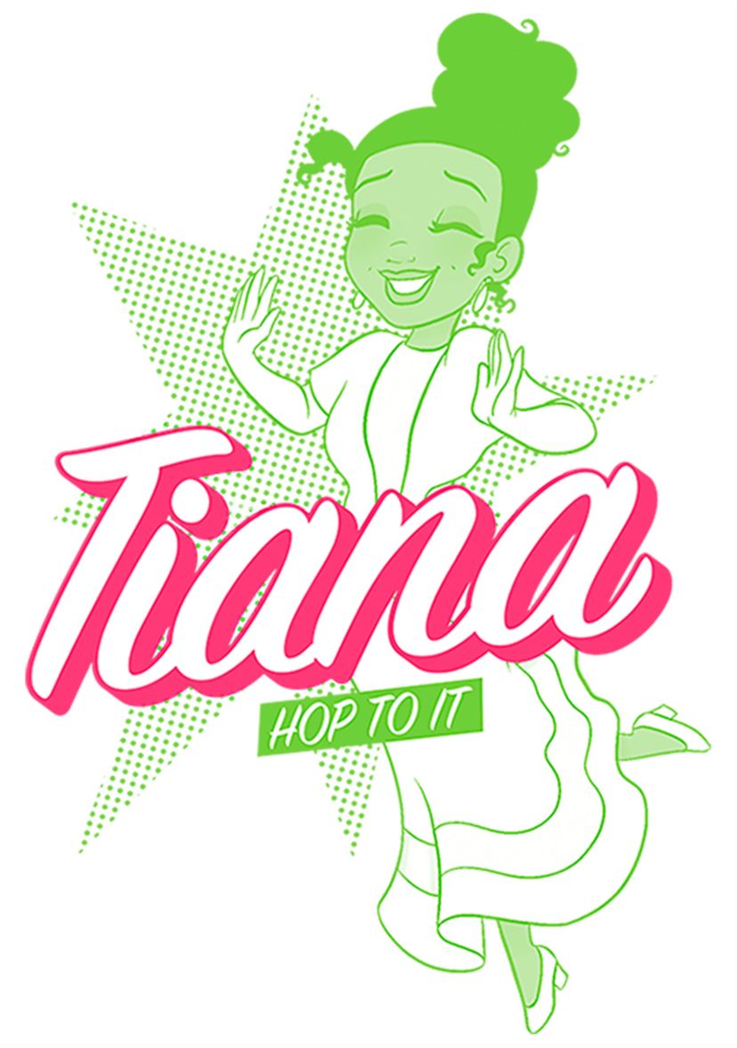Girls 4-6x  Tiana Pop Graphic T-Shirt