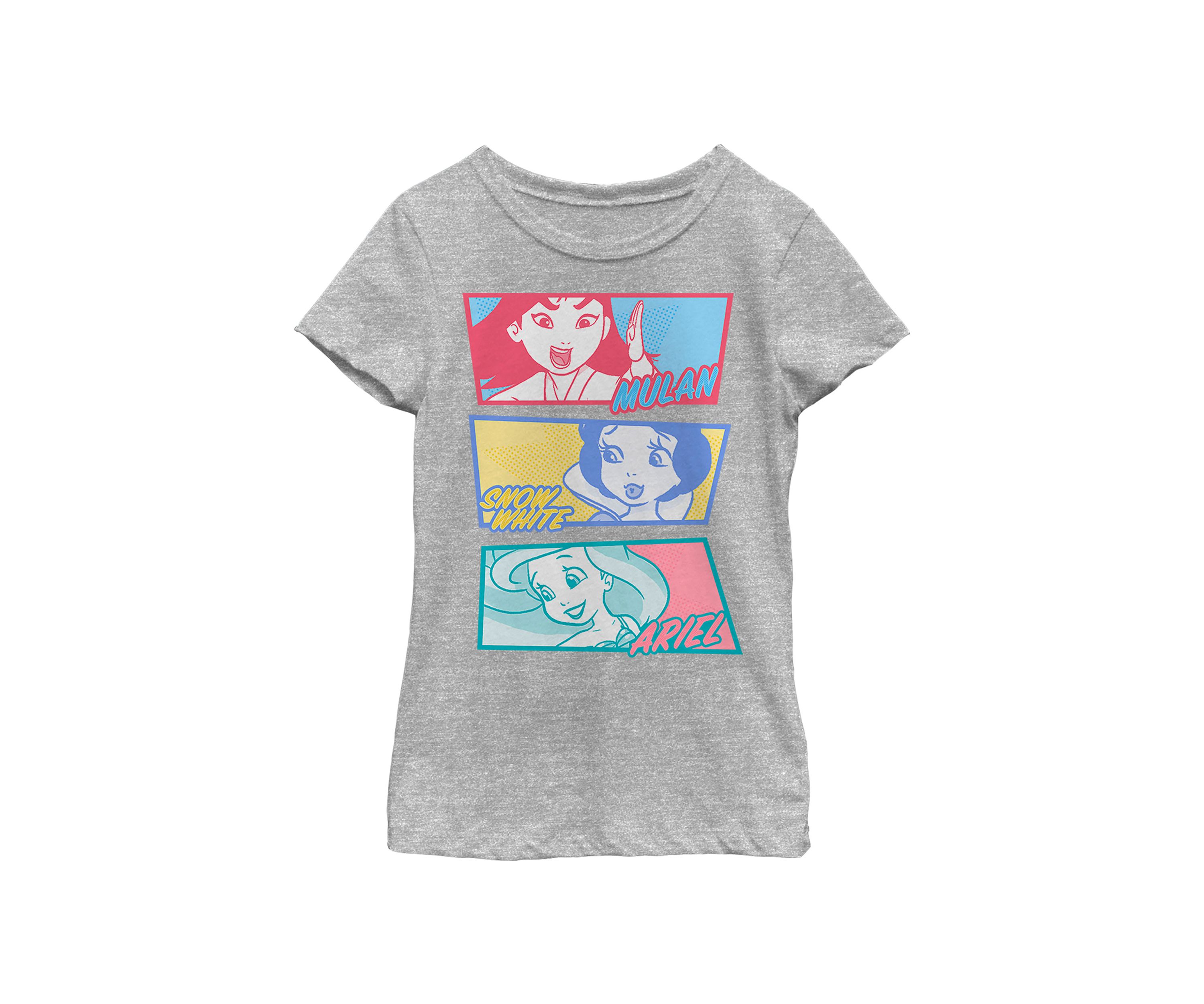 Girls 4-6x Panel Princess Graphic T-Shirt
