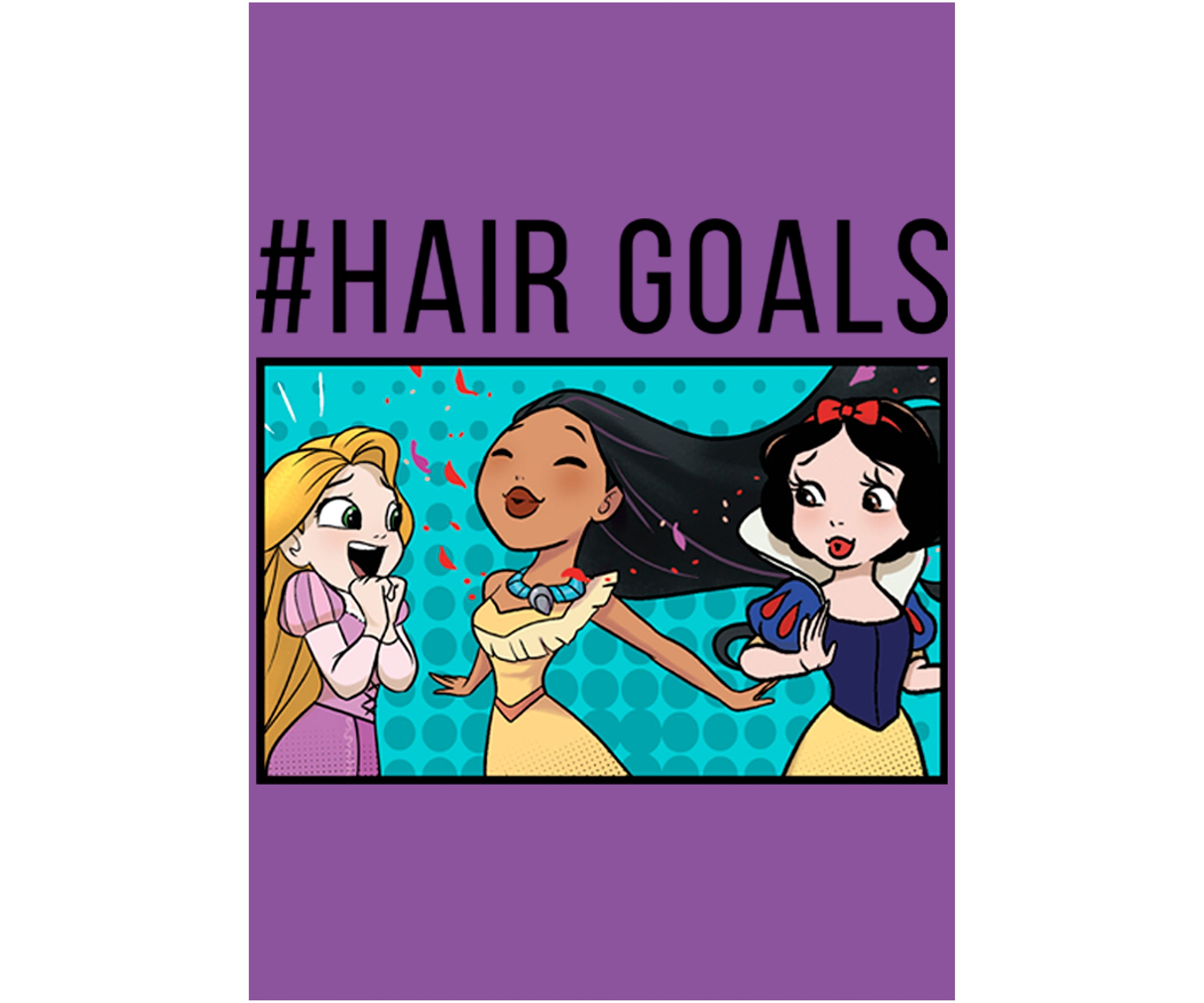 Girls 4-6x Hair Goals Comic Trio Graphic T-Shirt