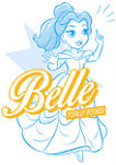 Girls 4-6x Belle Pop Graphic T-Shirt