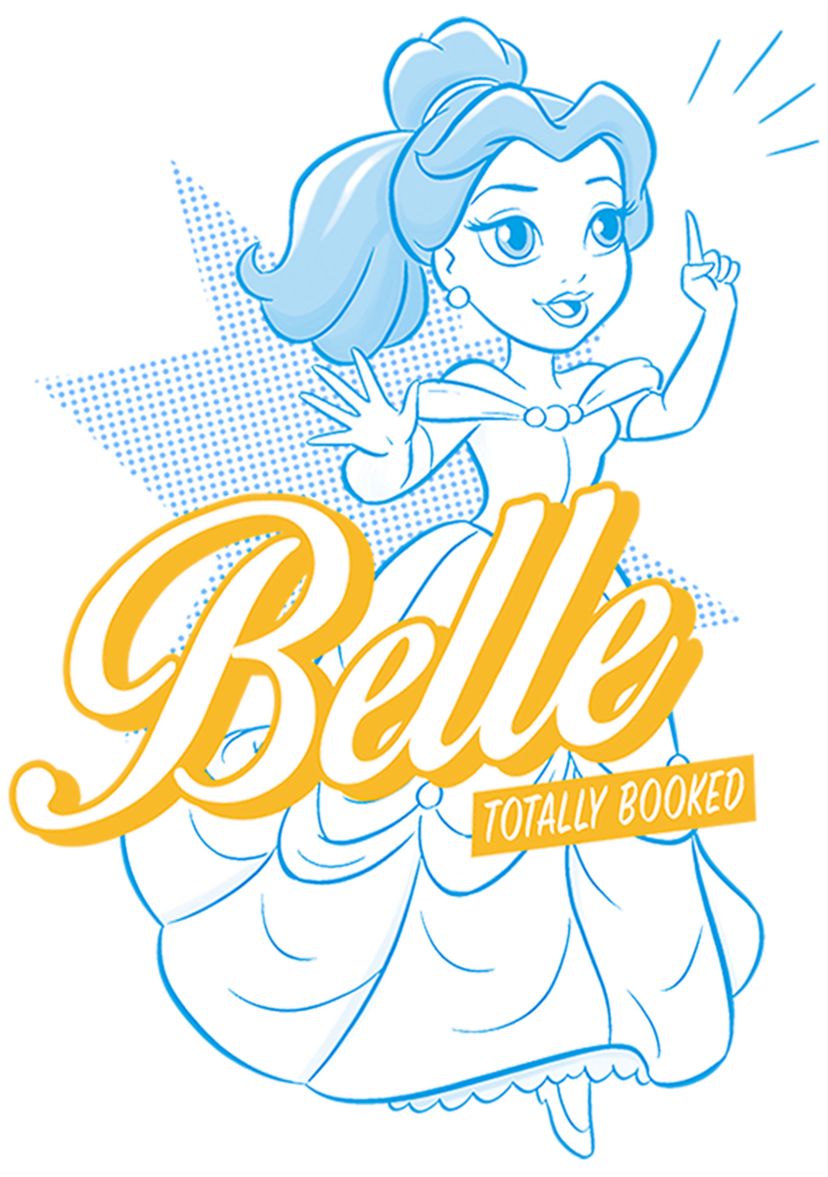 Girls 4-6x Belle Pop Graphic T-Shirt