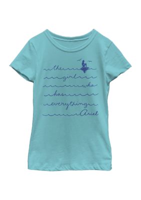 Disney Princess Girls 4-6x Airle Graphic T-Shirt