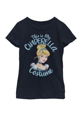 Disney Princess Girls 4-6x Cinderella Costume Graphic T-Shirt