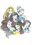 Girls 4-6x  Princess Chillin Graphic T-Shirt