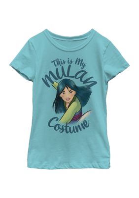 Disney Princess Girls 4-6x Mulan Costume Graphic T-Shirt