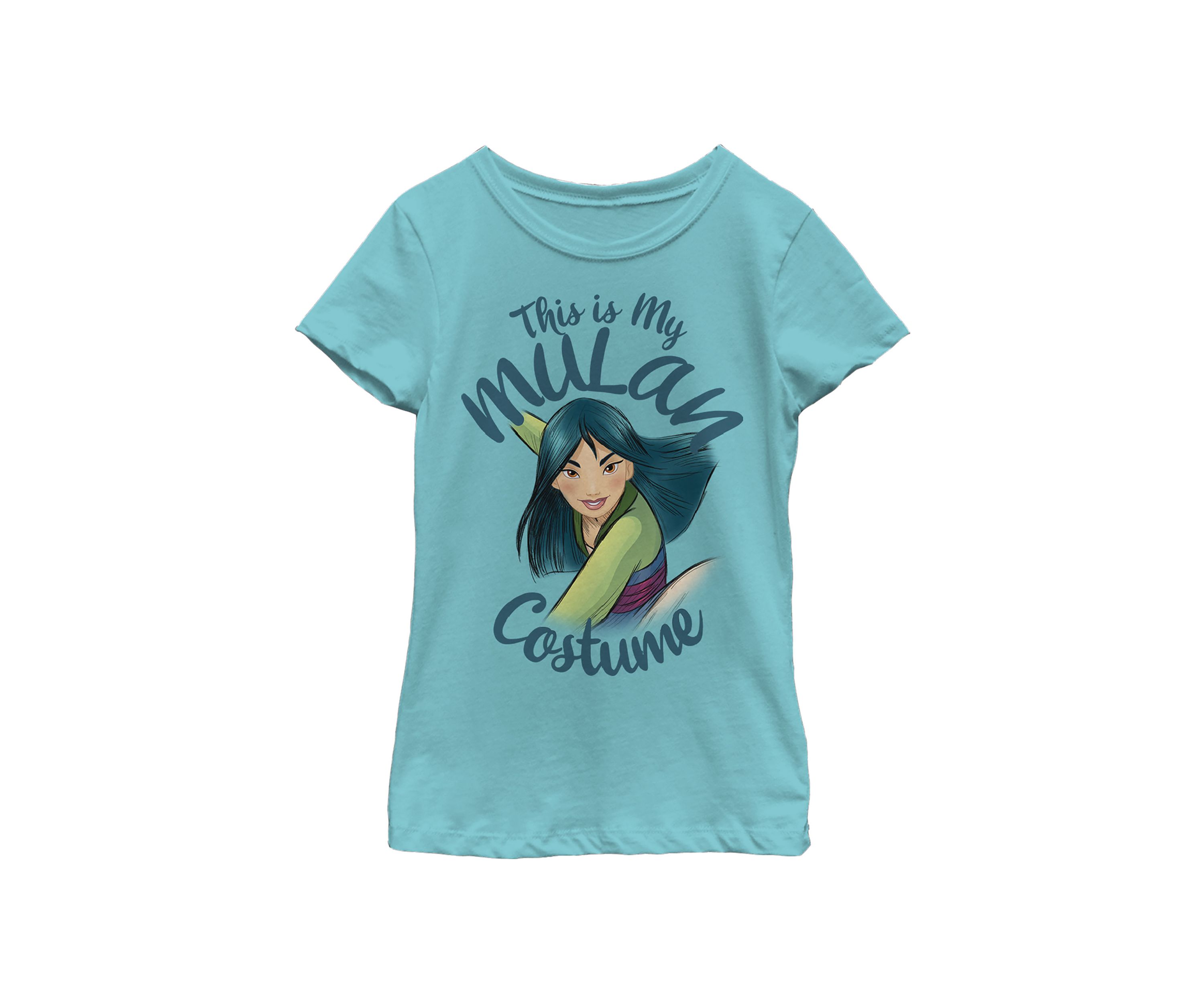 Girls 4-6x Mulan Costume Graphic T-Shirt