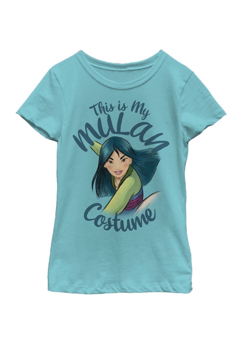 Girls 4-6x Mulan Costume Graphic T-Shirt