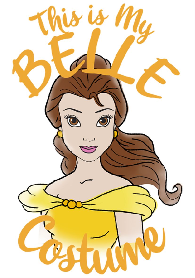 Girls 4-6x Belle Costume Graphic T-Shirt
