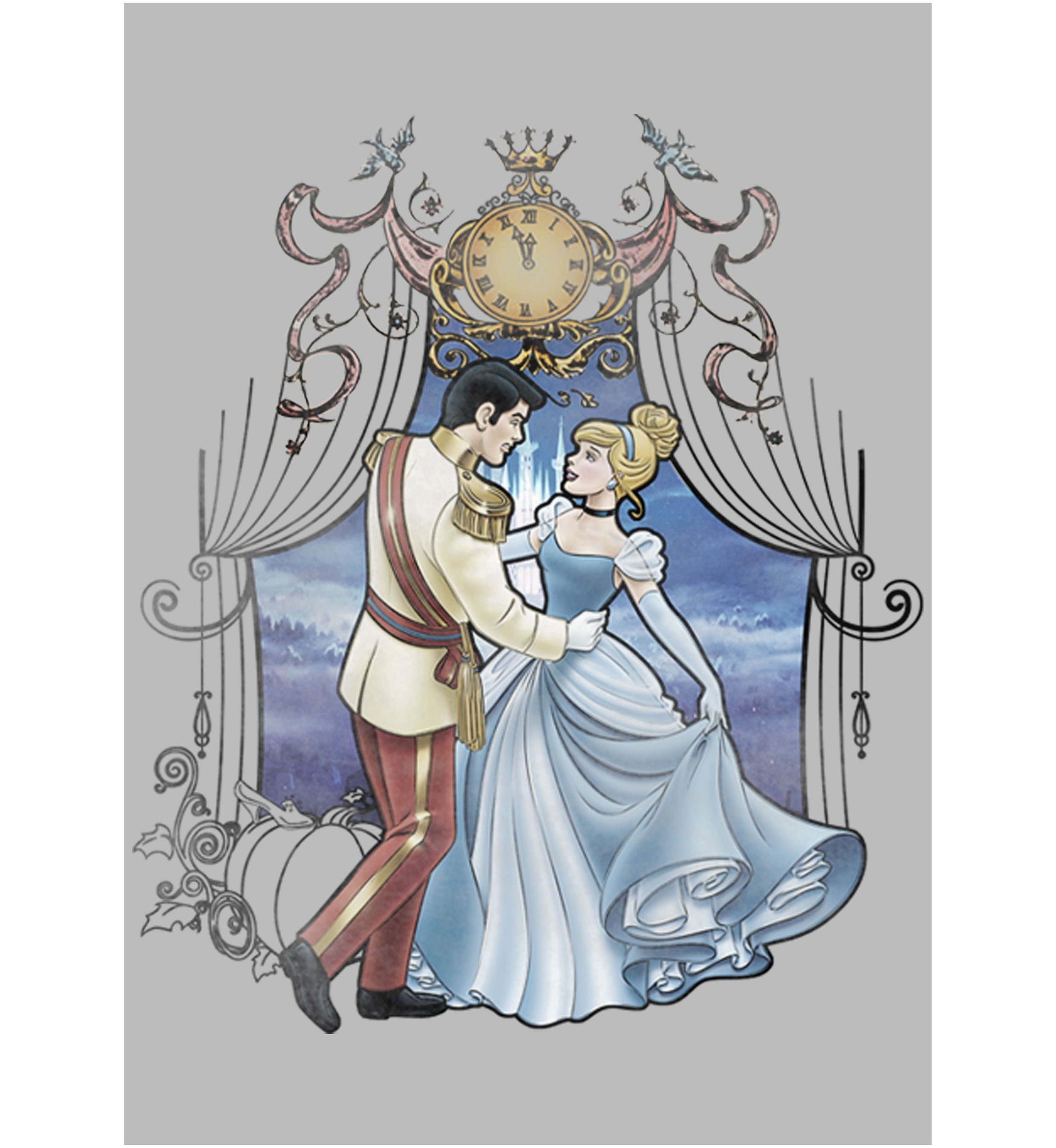 Girls 4-6x  Cinderella Love Graphic T-Shirt