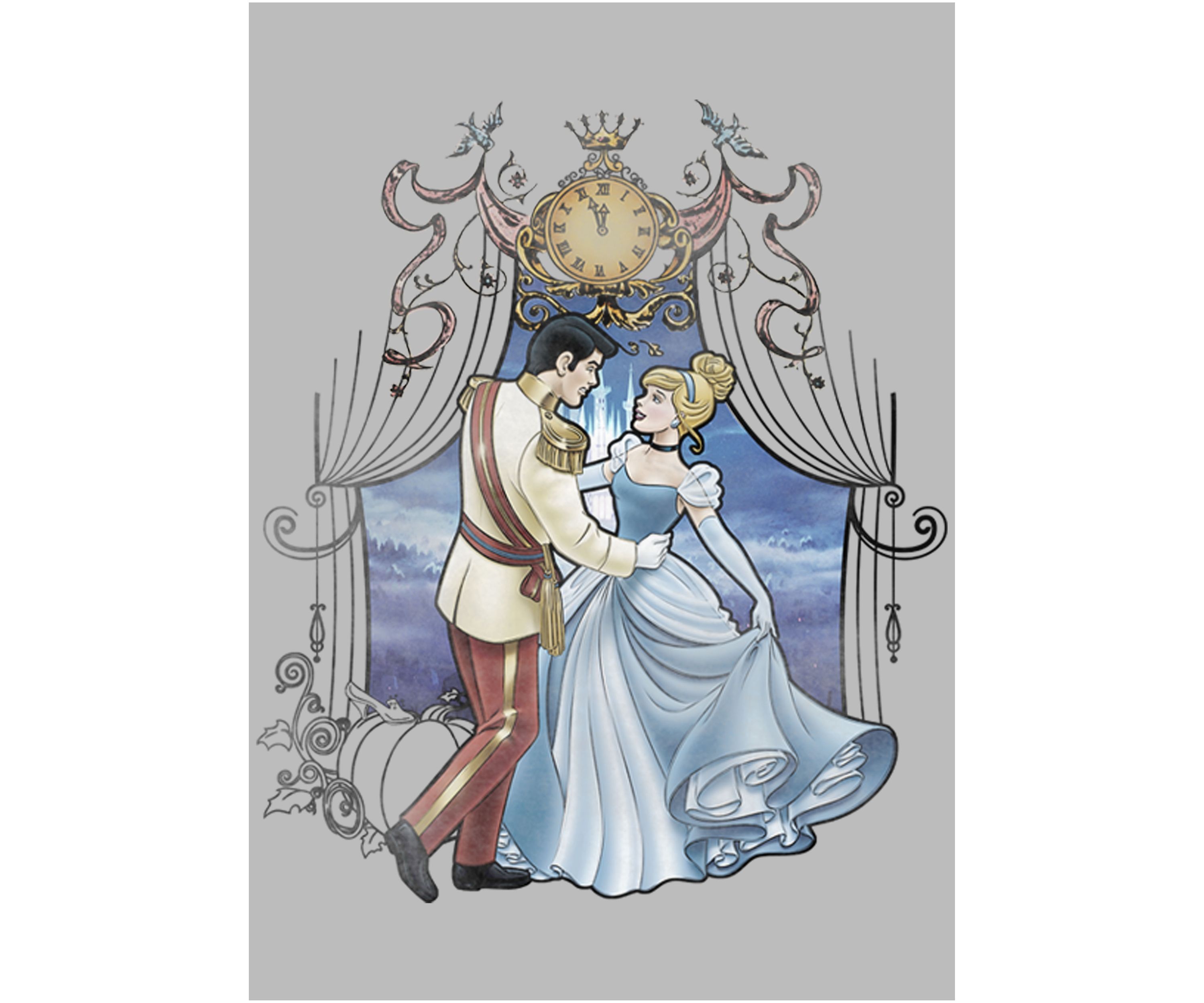 Girls 4-6x  Cinderella Love Graphic T-Shirt