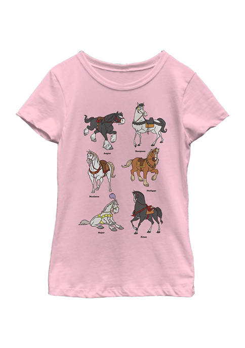 Disney® Princess Girls 4-6x Disney Horses Graphic T-Shirt