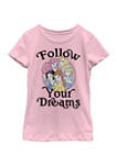 Girls 4-6x Follow Your Dreams Graphic T-Shirt