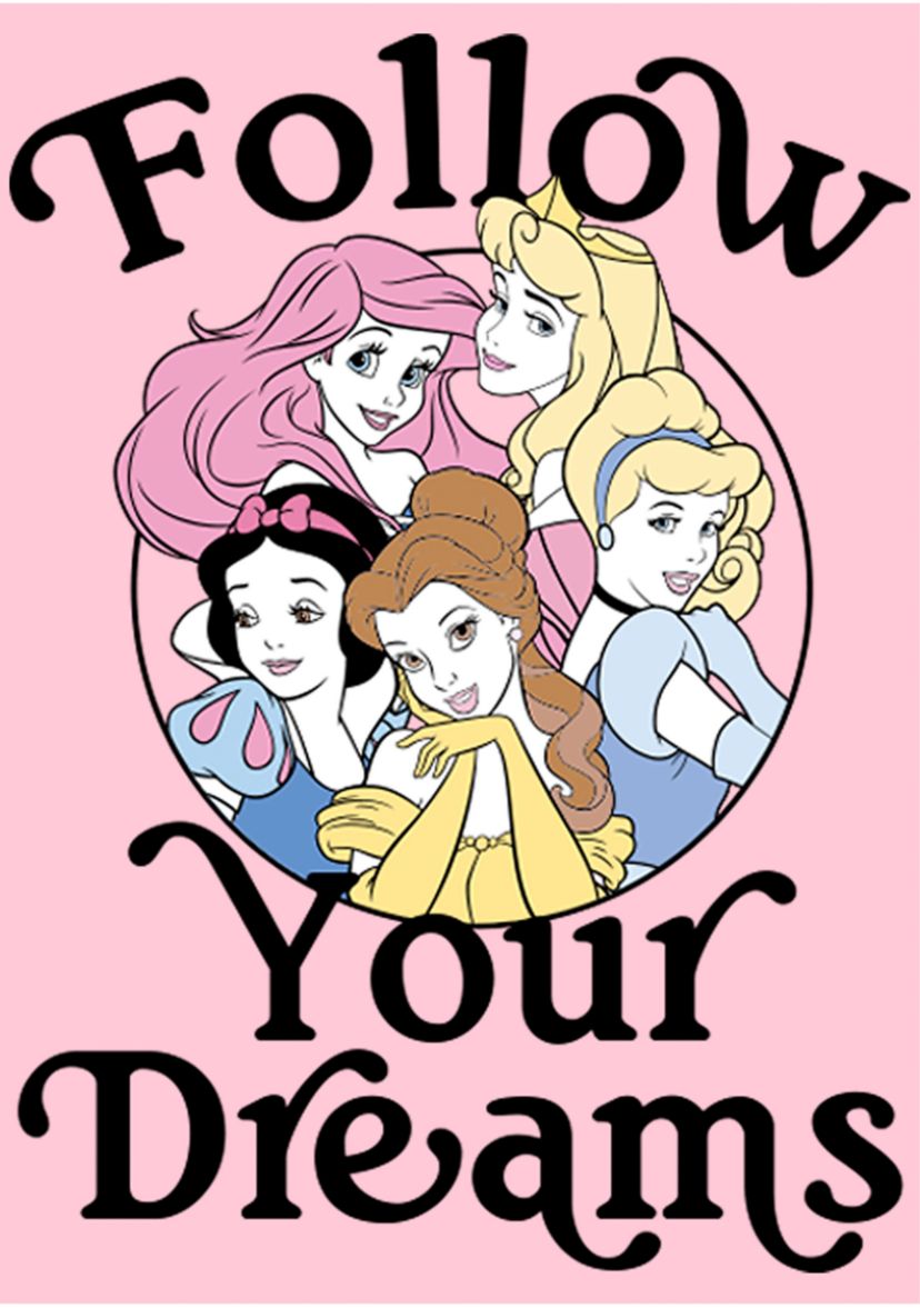 Girls 4-6x Follow Your Dreams Graphic T-Shirt