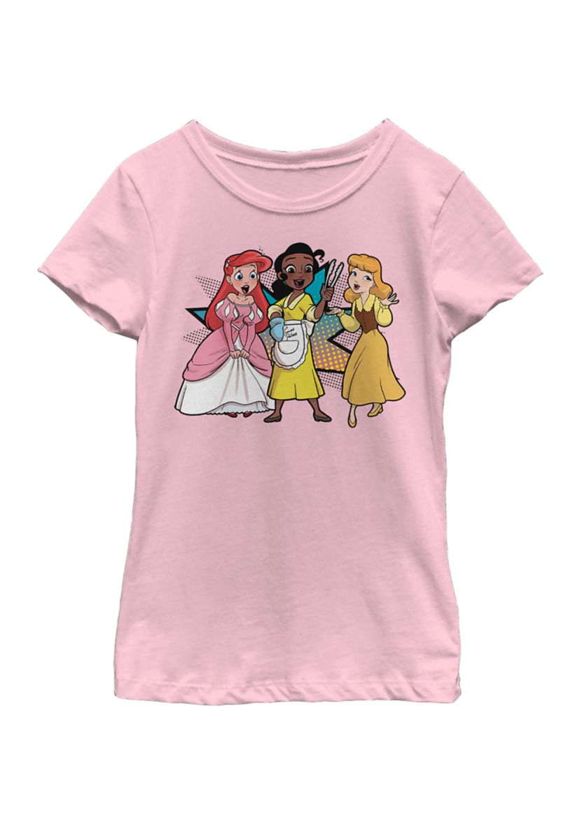 Girls 4-6x  Comic Princess Tong Trio Graphic T-Shirt