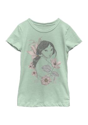 Disney Princess Kids Mulan Magnolia Graphic T-Shirt