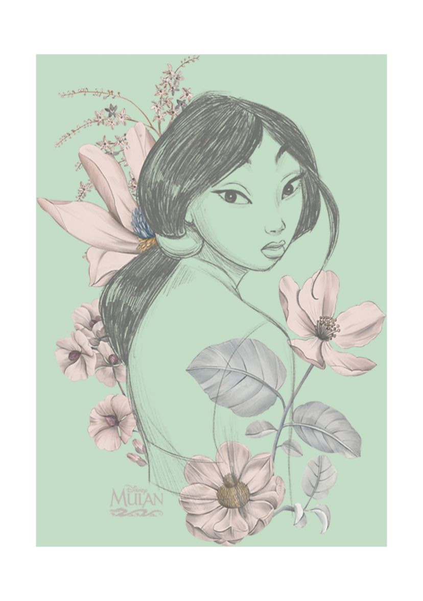 Mulan Magnolia Graphic T-Shirt