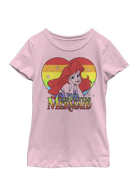 Disney® Princess Girls 4-6x Rainbow Ariel Graphic T-Shirt