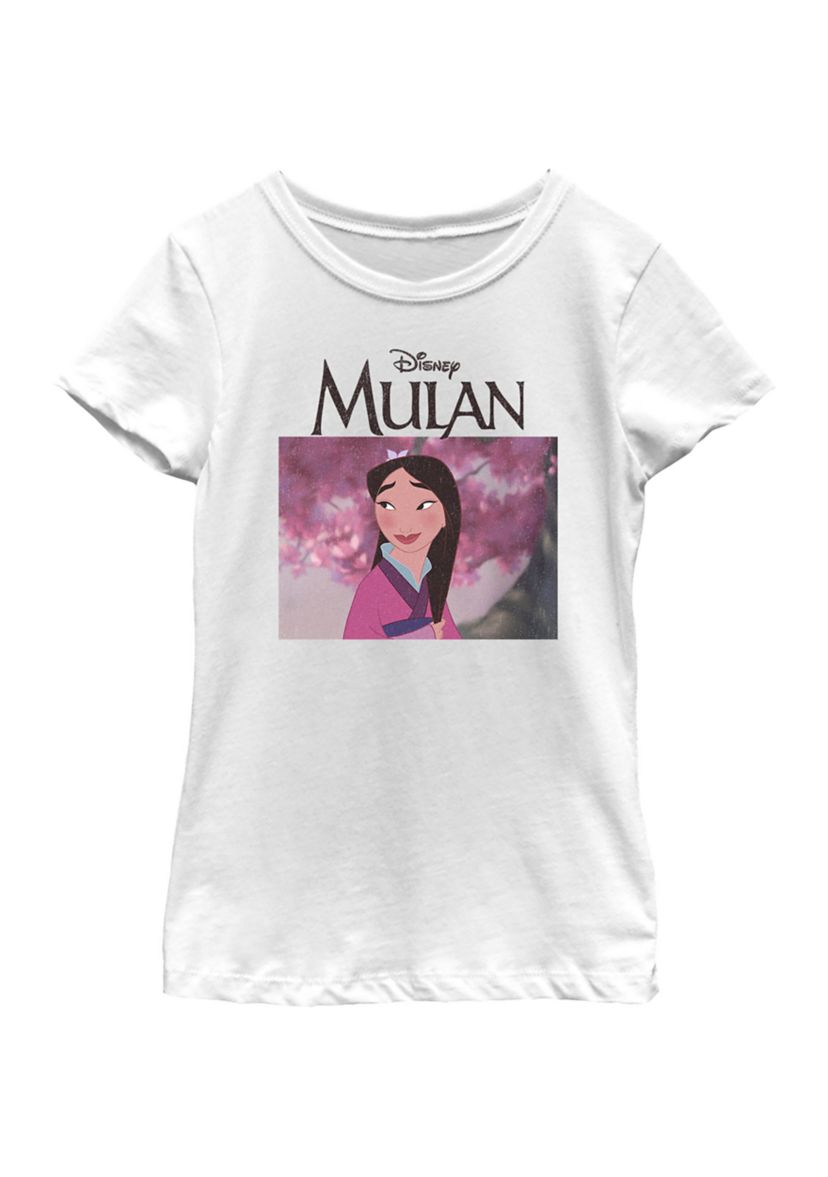 Simple Sakura Mulan Graphic T-Shirt