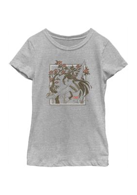 Disney Princess Kids Mulan Frame No Txt Graphic T-Shirt