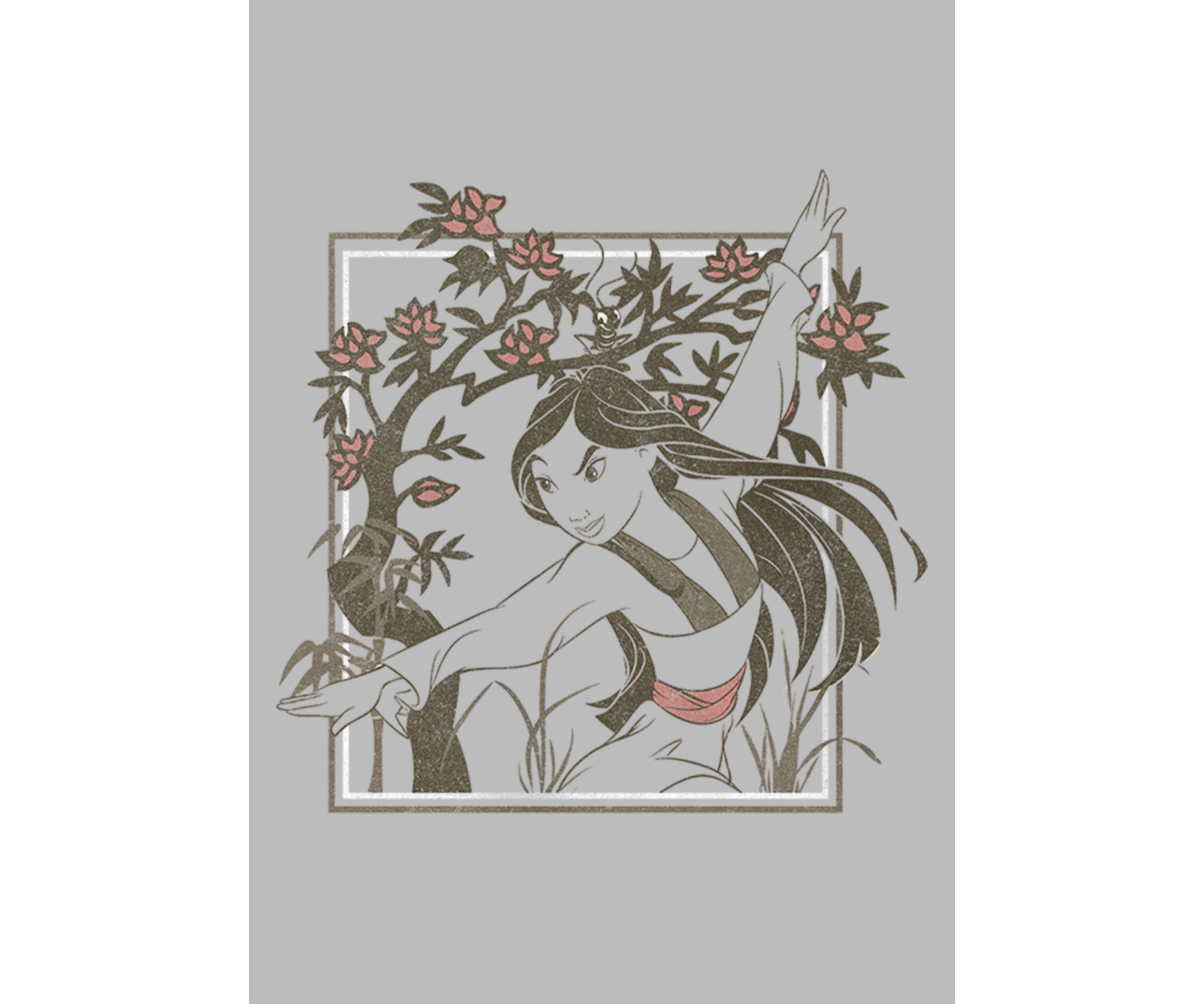 Mulan Frame No Txt Graphic T-Shirt