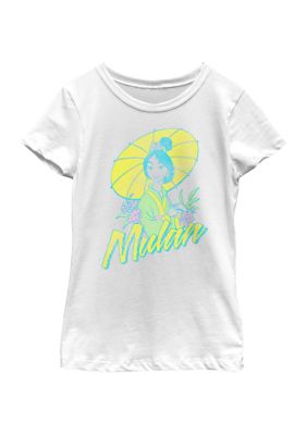 Disney Princess Kids Surf Pop Mulan Graphic T-Shirt