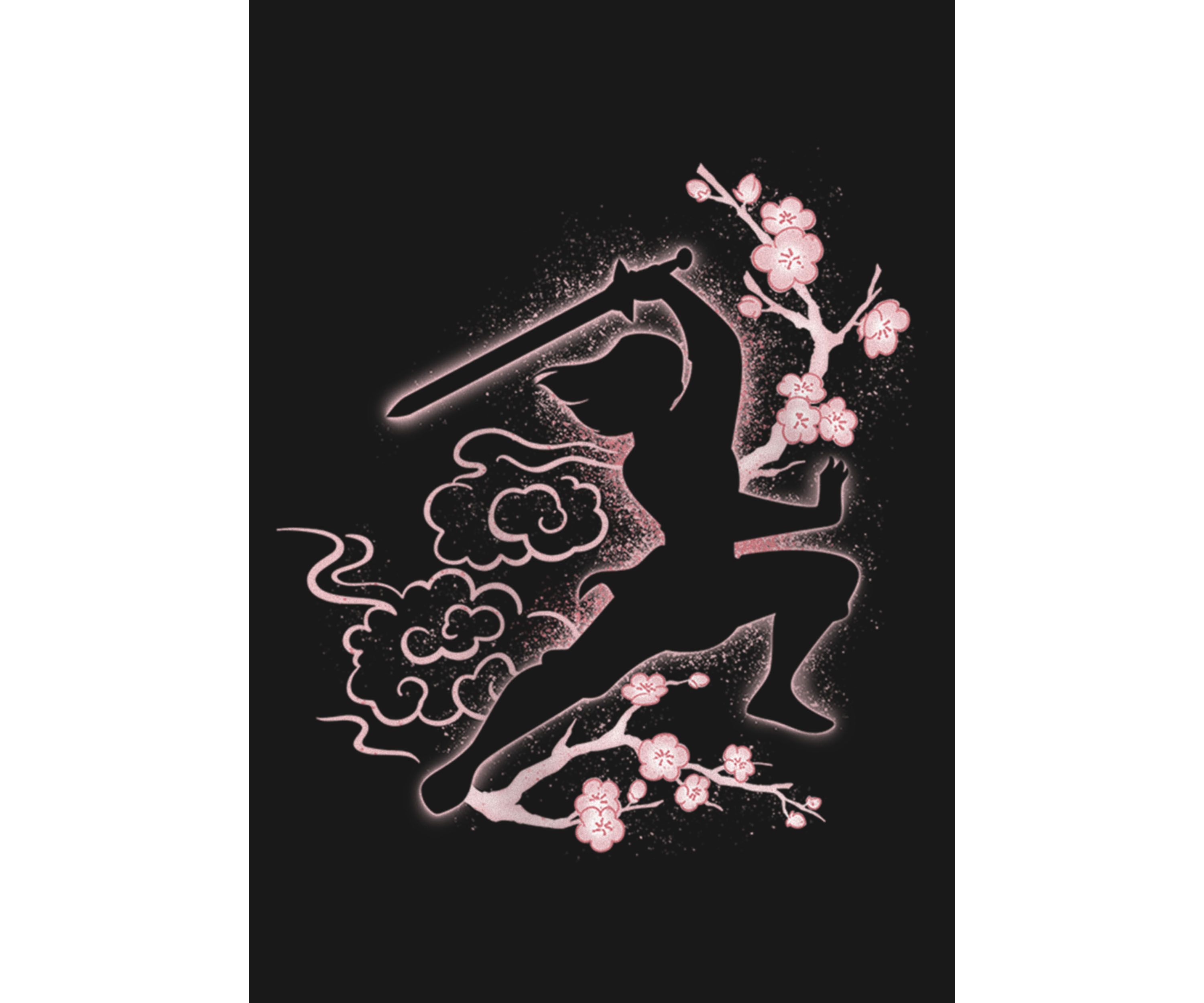 Mulan Glowing Blossoms Graphic T-Shirt