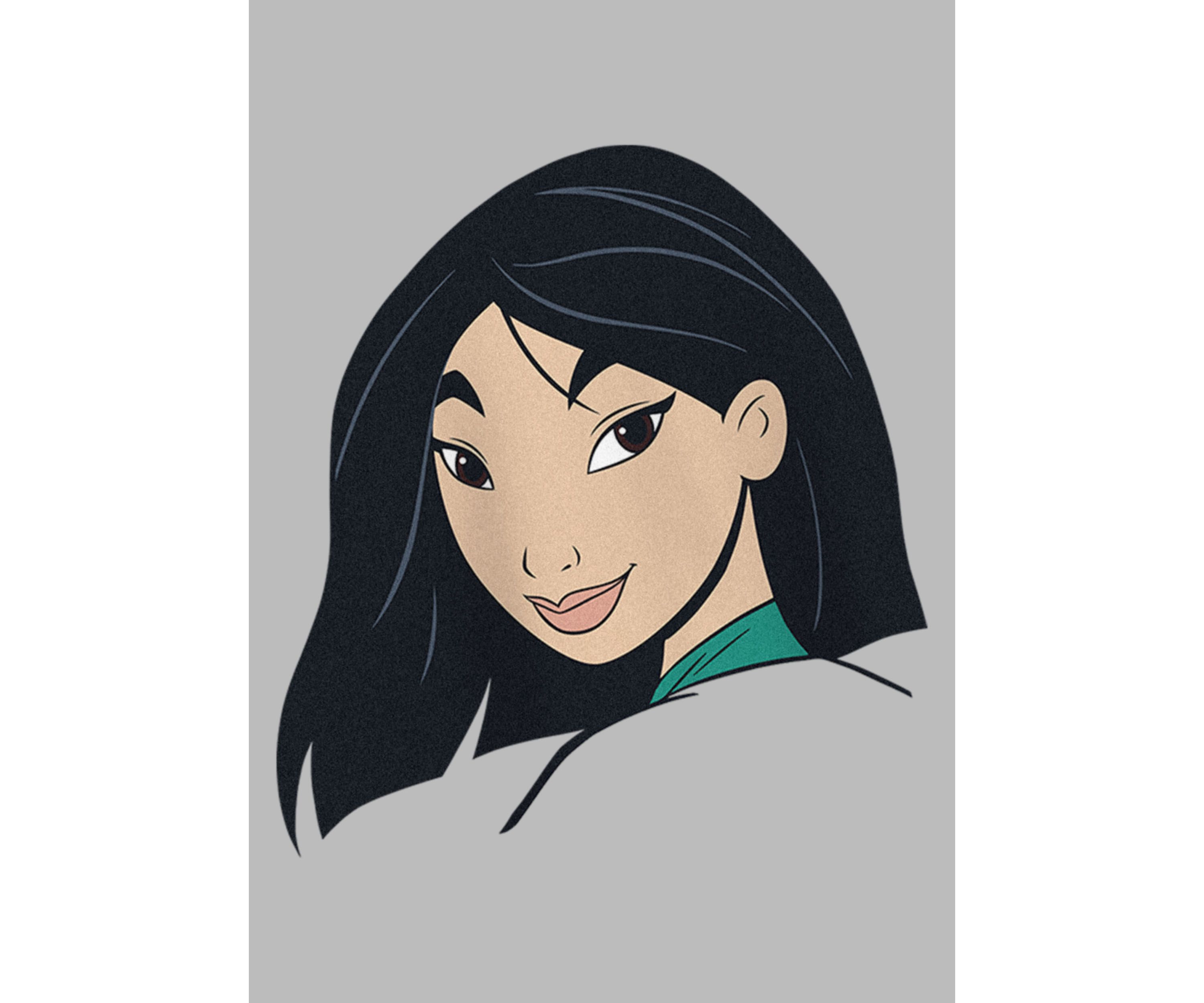 Mulan Head Graphic T-Shirt