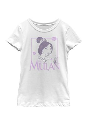 Disney Princess Kids Soft Retro Mulan Graphic T-Shirt
