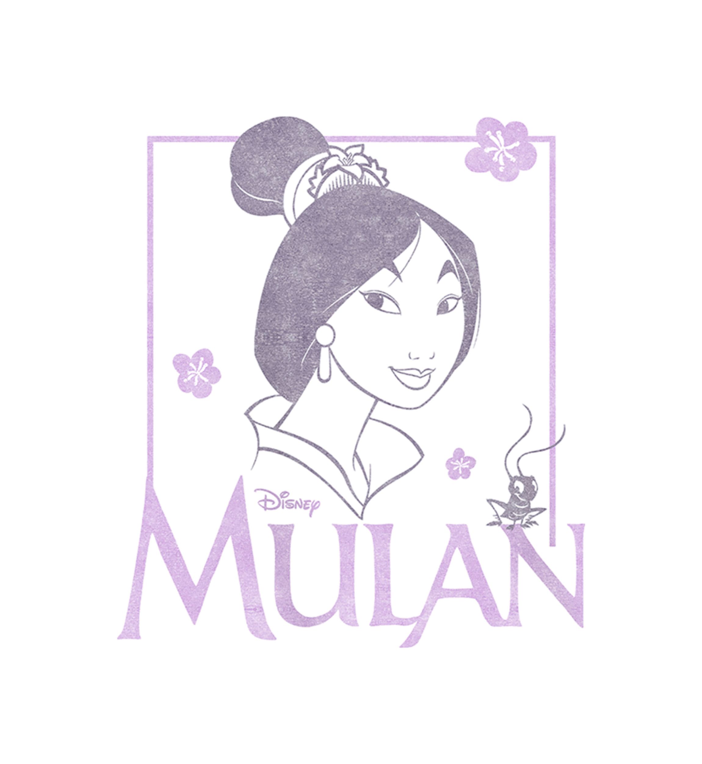 Soft Retro Mulan Graphic T-Shirt
