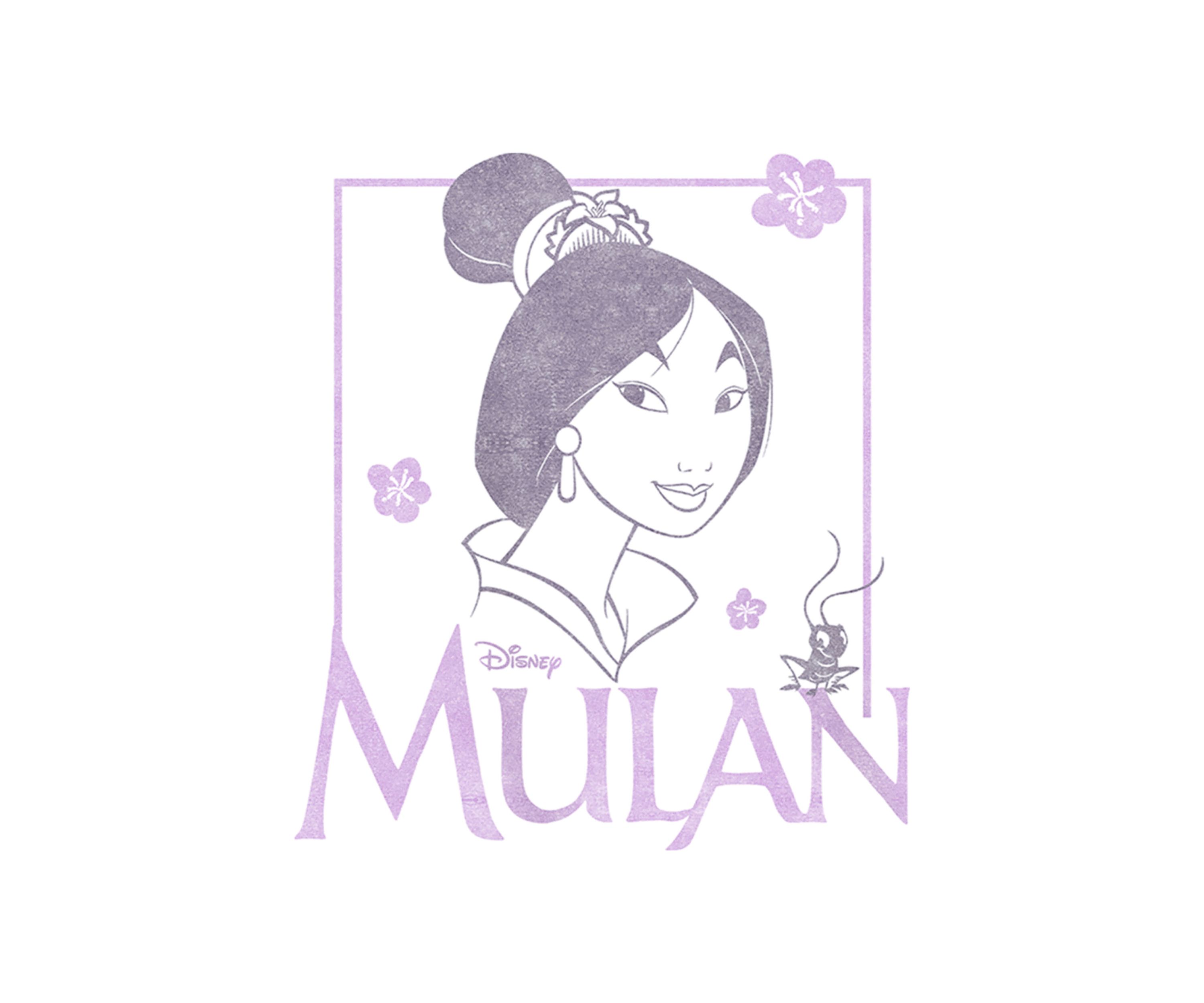 Soft Retro Mulan Graphic T-Shirt
